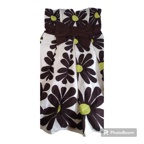 B Darlin strapless floral dress, no size, measurements given 30" bustline - Picture 6 of 9